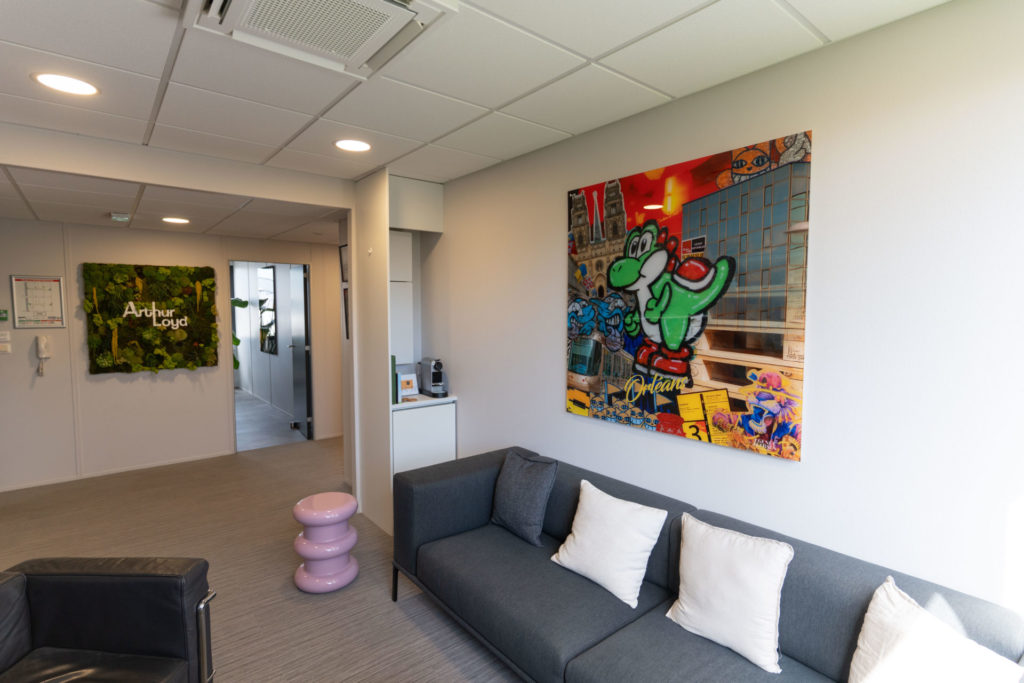 Agence Marsan {Décoration murale / Arthur Loyd}