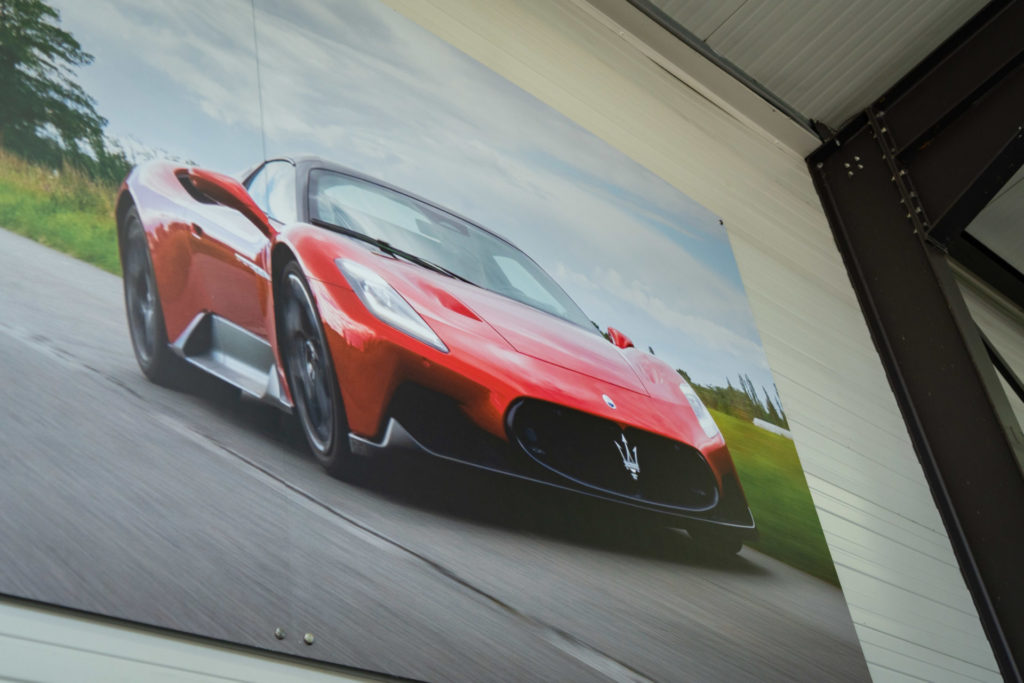 Agence Marsan {Décoration murale / VBA Automobiles}