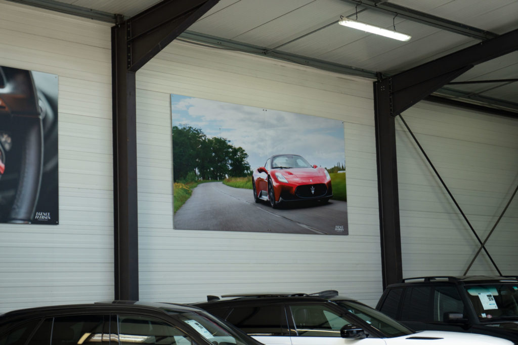 Agence Marsan {Décoration murale / VBA Automobiles}