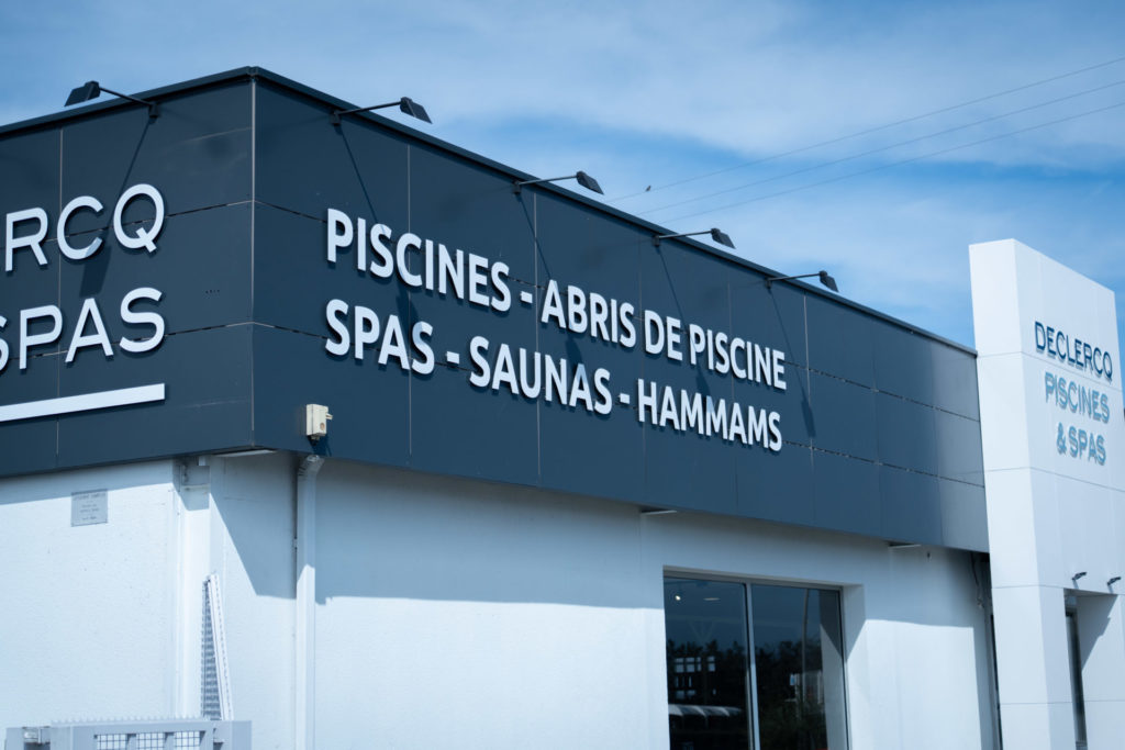 Agence Marsan {Graphisme / Declercq Piscines & Spas}